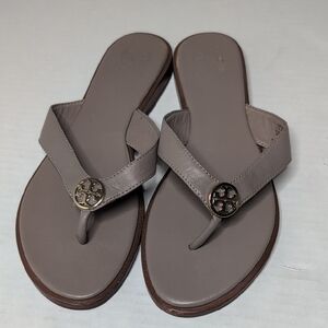 Tory Burch Gray Sandals